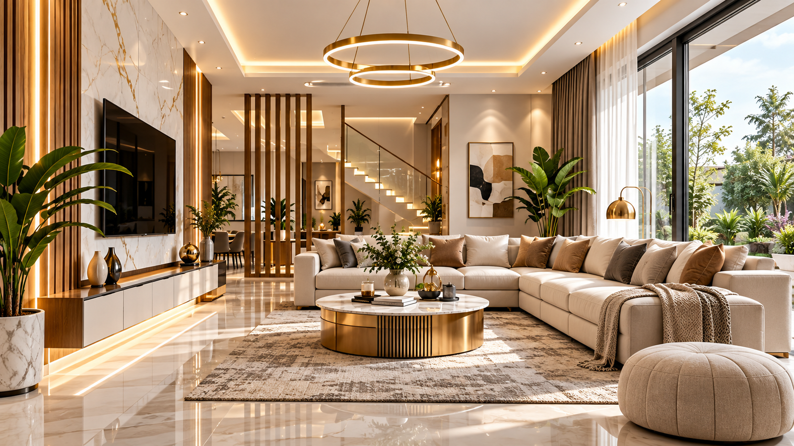 Luxury home interior design in Howrah by Gajkeshri Interiors